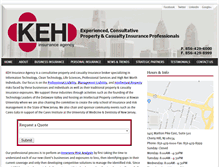 Tablet Screenshot of keh4ins.com